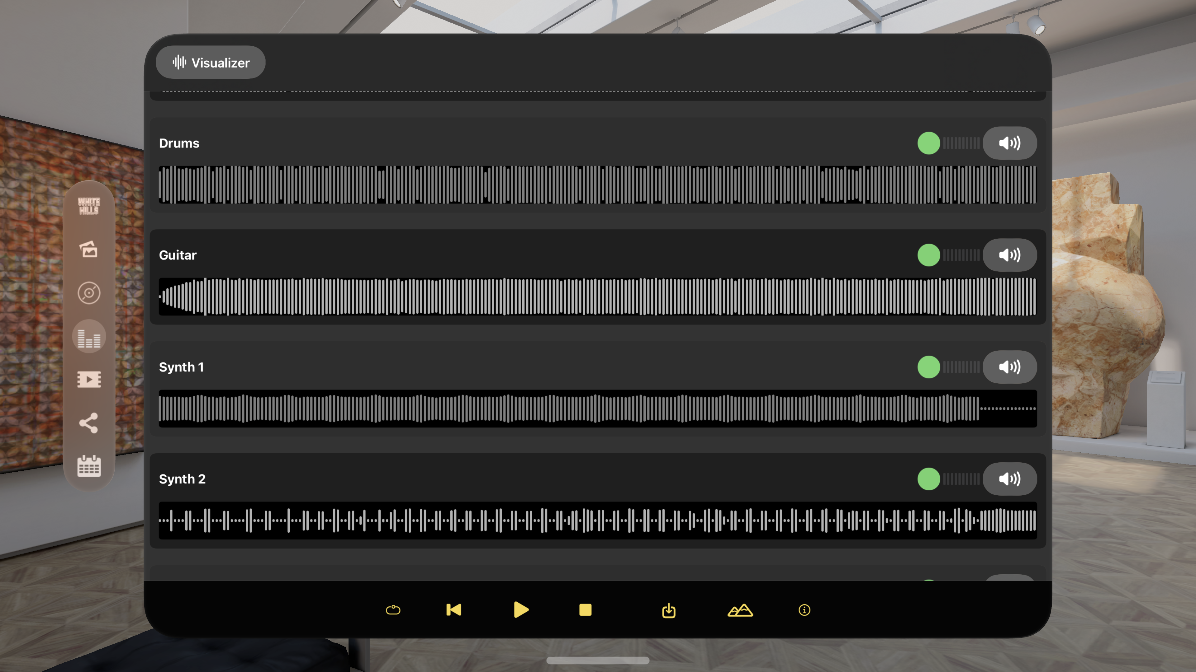 Audio Mixer for visionOS