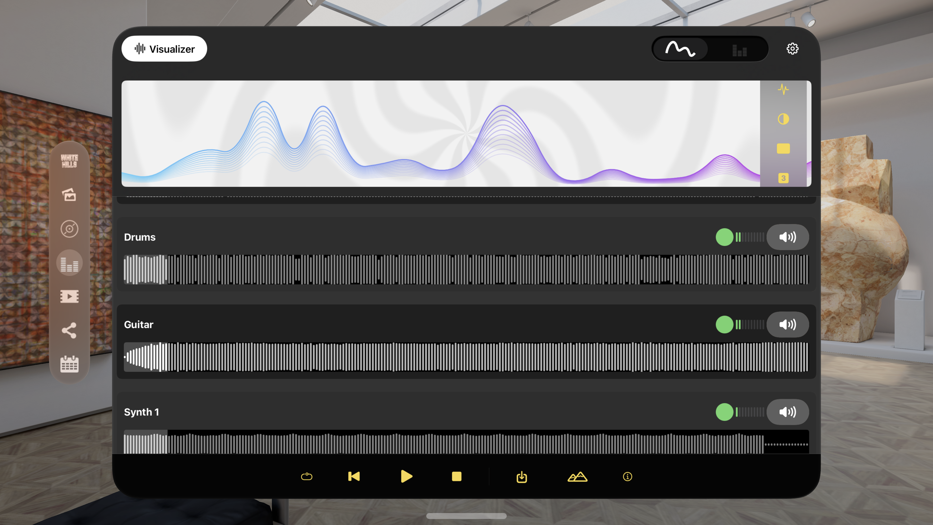 Audio Mixer for visionOS