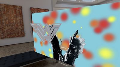 Screenshot of visionOS